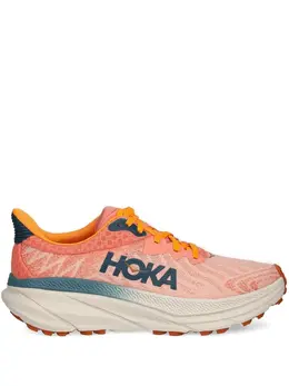 HOKA: Розовые кроссовки 