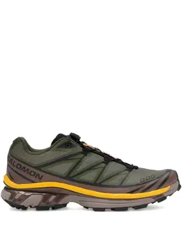 Salomon: Зелёные кроссовки 