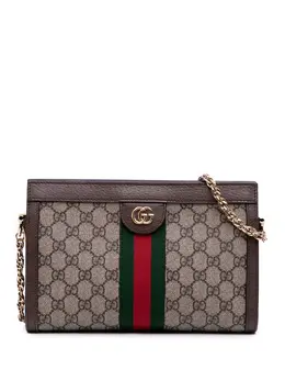 Gucci Pre-Owned: Коричневая сумка через плечо 