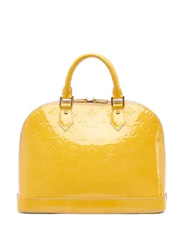 Louis Vuitton Pre-Owned: Жёлтая сумка 