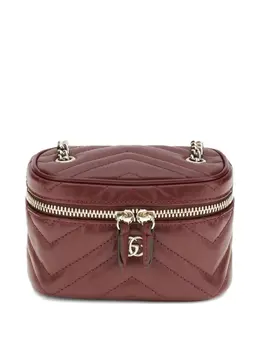 Gucci: Тёмная сумка  GG Marmont
