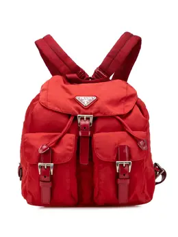 Prada Pre-Owned: Красный рюкзак 