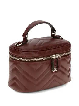 Gucci: Тёмная сумка  GG Marmont