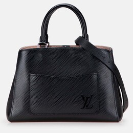 Louis Vuitton: Чёрная сумка  Épi