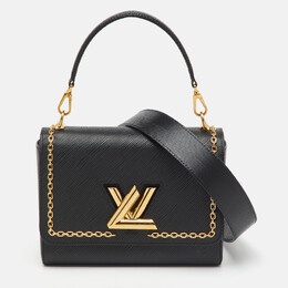 Louis Vuitton: Чёрная сумка  Twist