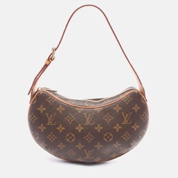 Louis Vuitton: Коричневая сумка  Pochette