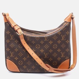 Louis Vuitton: Коричневая сумка 