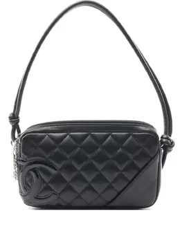 CHANEL Pre-Owned: Чёрная сумка 