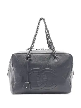 CHANEL Pre-Owned: Тёмная сумка 