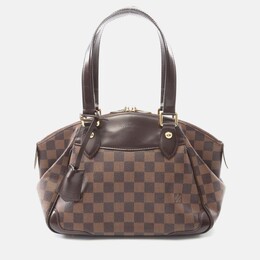 Louis Vuitton: Коричневая сумка 