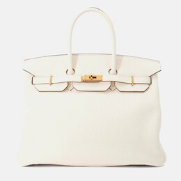 Hermes: Белая сумка  Birkin