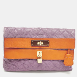 Marc Jacobs: Фиолетовый клатч 