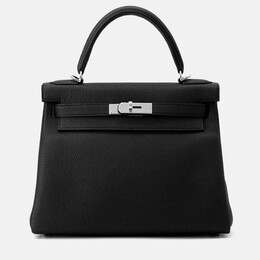 Hermes: Чёрная сумка  Kelly