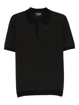 Emporio Armani: Чёрное поло 