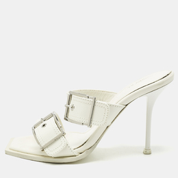 Alexander McQueen: Белые сандалии 