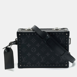 Louis Vuitton: Чёрный клатч 