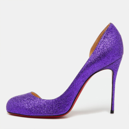 Christian Louboutin: Фиолетовые туфли 