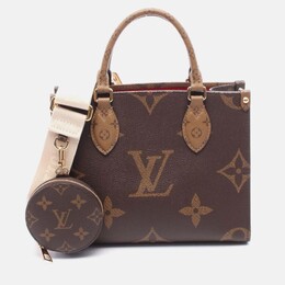 Louis Vuitton: Коричневая сумка 