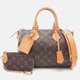 Louis Vuitton: Коричневая сумка  Speedy