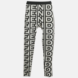 Fendi: Чёрные легинсы 