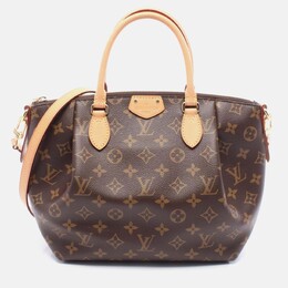 Louis Vuitton: Коричневая сумка 