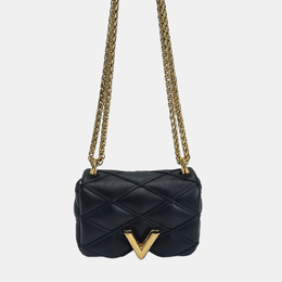 Louis Vuitton: Чёрная сумка 