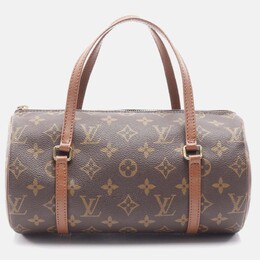 Louis Vuitton: Коричневая сумка  Papillon