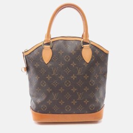 Louis Vuitton: Коричневая сумка  Lockit