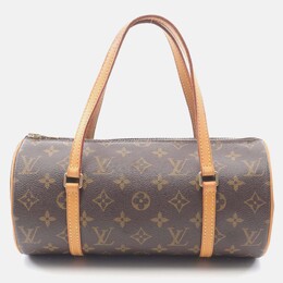 Louis Vuitton: Коричневая сумка  Papillon