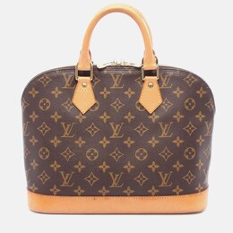 Louis Vuitton: Коричневая сумка 