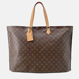 Louis Vuitton: Коричневая сумка 