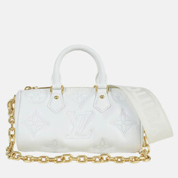 Louis Vuitton: Белая сумка  Papillon