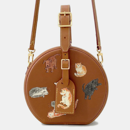 Louis Vuitton: Коричневая шляпа 