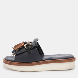 Tod's: Синие сандалии 