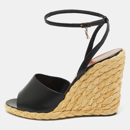 Saint Laurent Paris: Чёрные мокасины  Espadrille