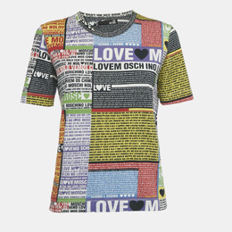 Love Moschino: Многоцветная футболка 