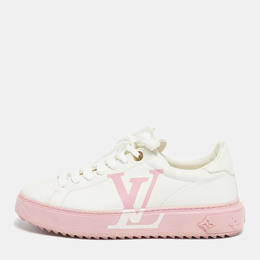 Louis Vuitton: Белые кроссовки 