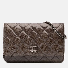 Chanel: Коричневый кошелёк 