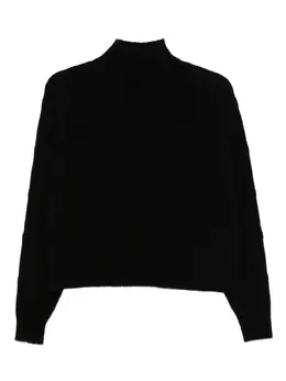 Elisabetta Franchi: Чёрный свитер 