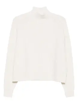 Elisabetta Franchi: Белый свитер 