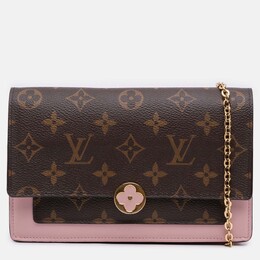 Louis Vuitton: Коричневый кошелёк 