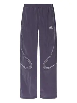 adidas: Фиолетовые брюки 