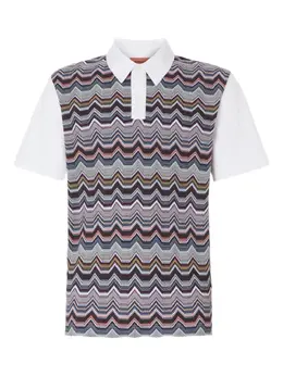 Missoni: Поло с коротким рукавом 