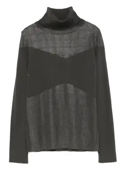 Gianfranco Ferré Pre-Owned: Свитер в сетку 