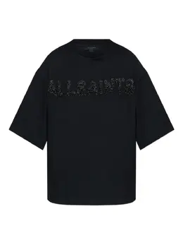 AllSaints: Хлопковая футболка 