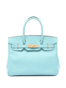 Hermès Pre-Owned: Голубая сумка 