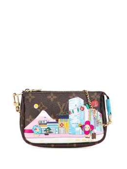 Louis Vuitton Pre-Owned: Коричневая сумка 