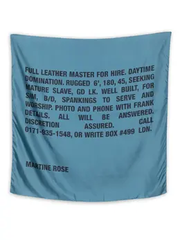 Martine Rose: Шарф с принтом 