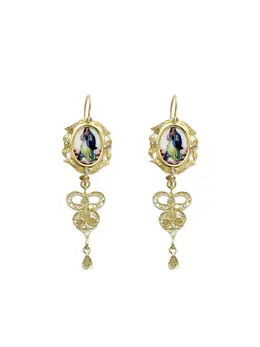 Dolce & Gabbana: Серьги  Sicily