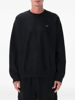Nike: Чёрный свитер 